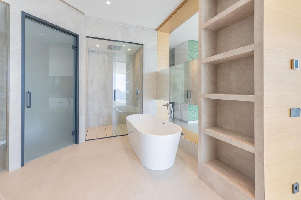 Luxury villa in Altea Hills with sea views, pool, and wellness area.