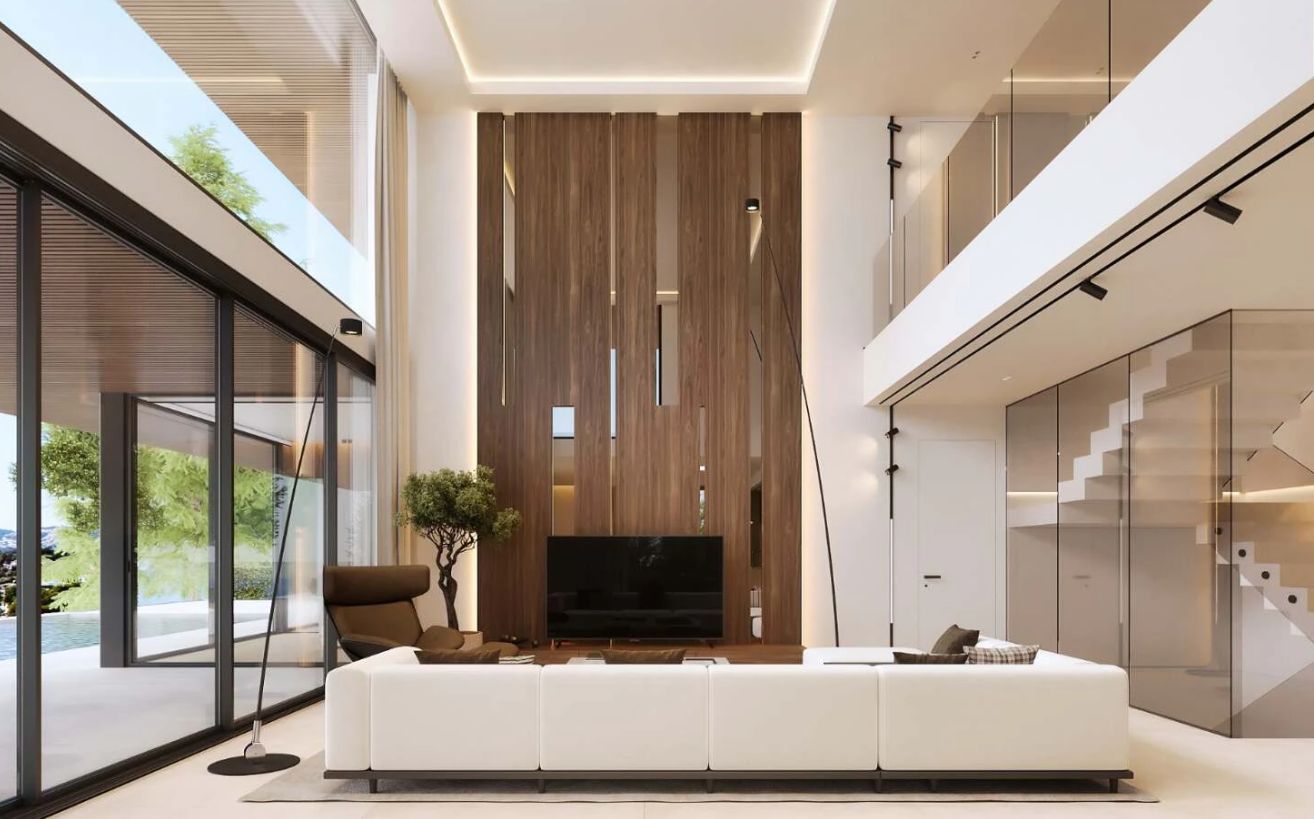 Newly built villa with sea views for sale in Sierra de Altea.