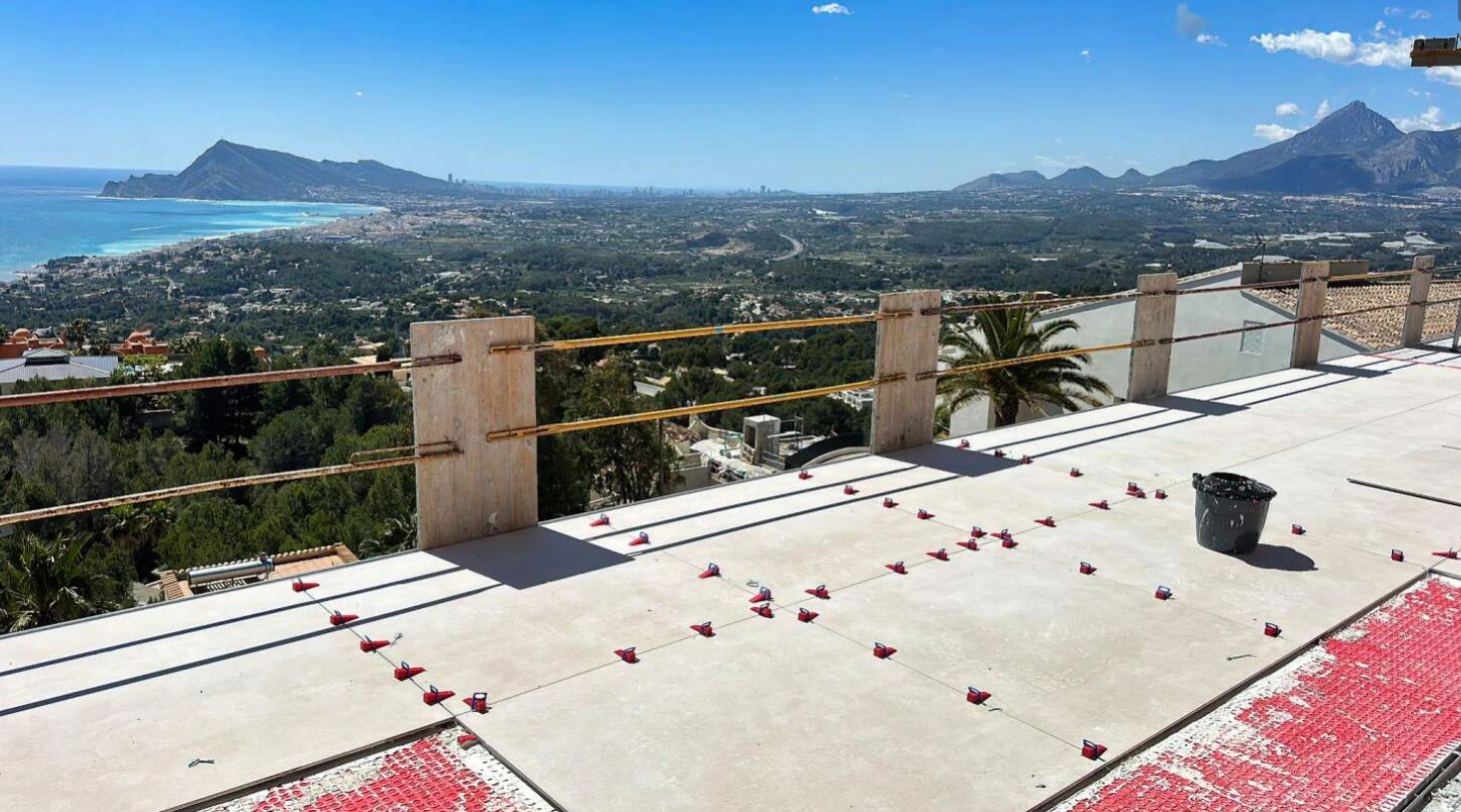 Newly built villa with sea views for sale in Sierra de Altea.