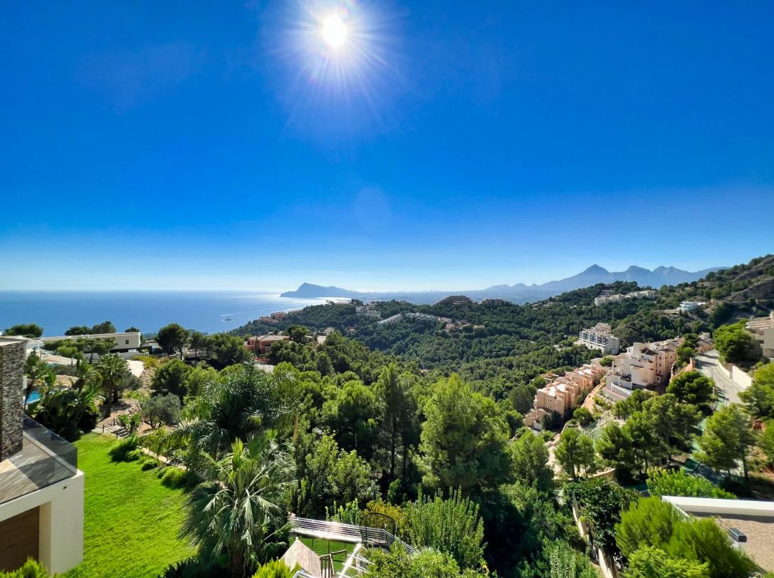 Willa luksusowa z panoramicznym widokiem na morze w Altea Hills