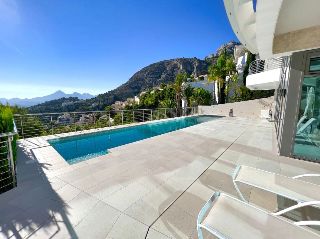 Willa luksusowa z panoramicznym widokiem na morze w Altea Hills