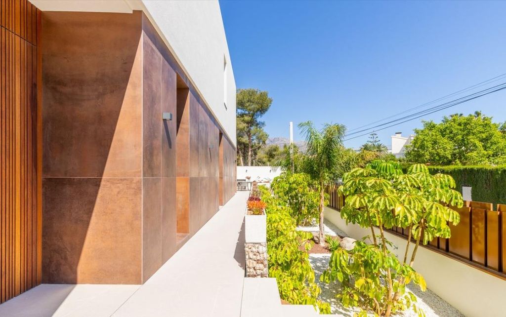 Moderne luxe villa met uitzicht op zee in Benidorm
