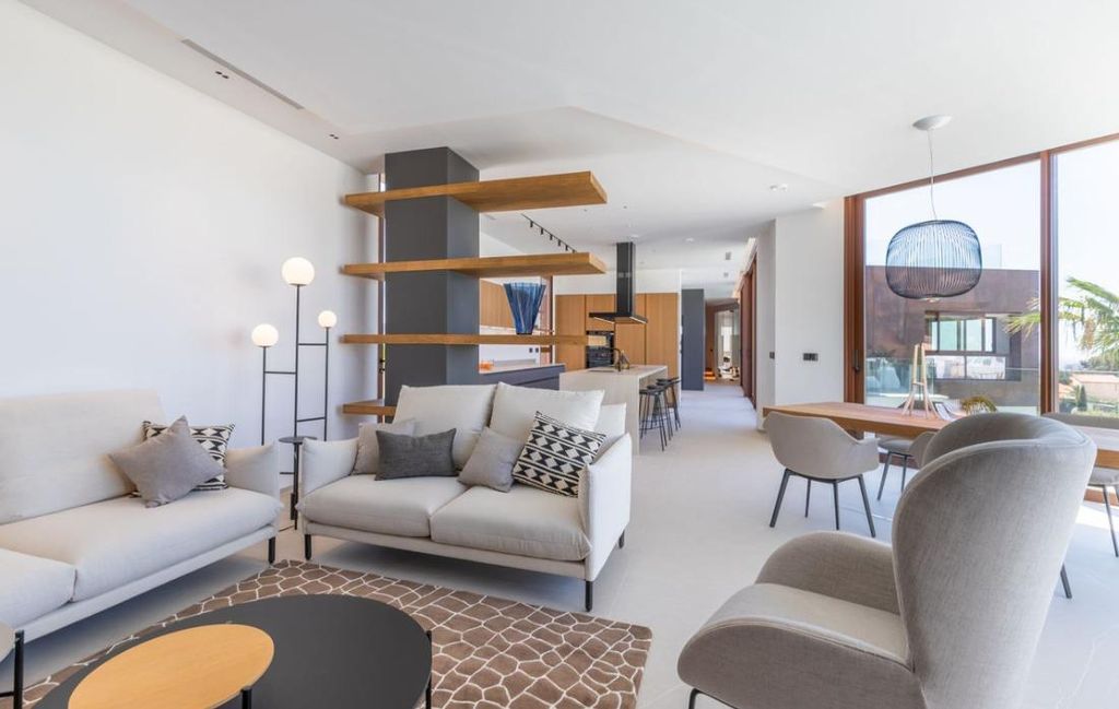 Moderne luxe villa met uitzicht op zee in Benidorm