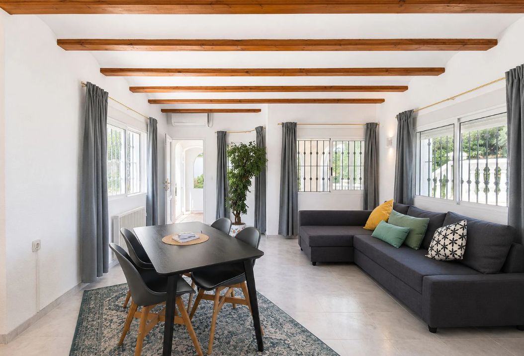 Mediterrane villa met uitzicht op zee en het kasteel van Dénia in El Montgó