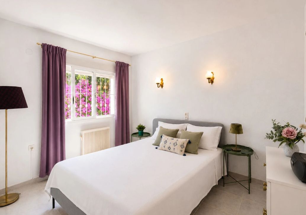 Mediterrane villa met uitzicht op zee en het kasteel van Dénia in El Montgó