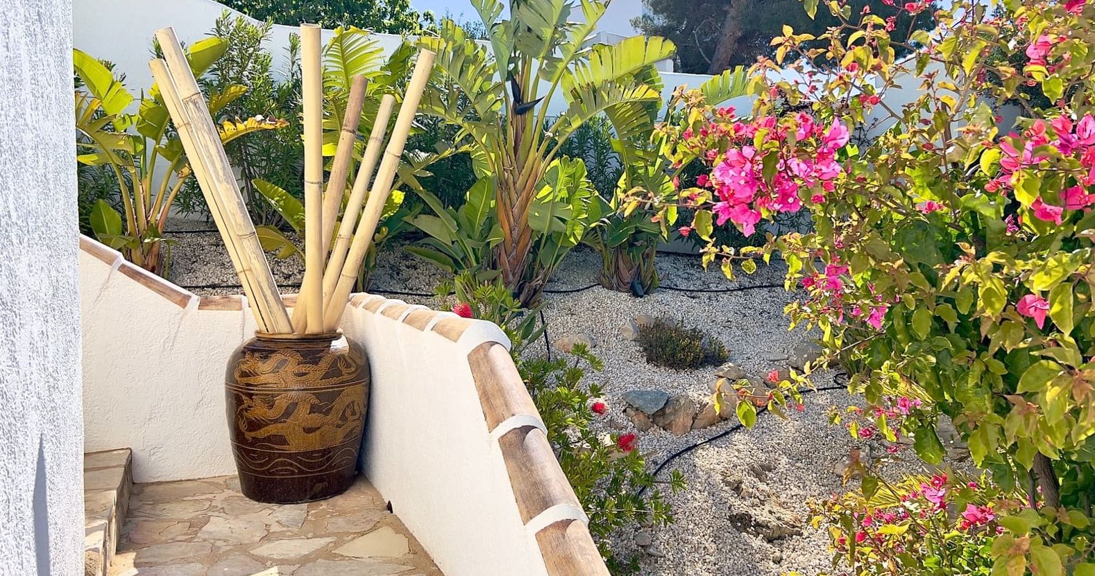 Villa rénovée avec vue sur la vallée et la mer à Magnolias, Cumbre del Sol