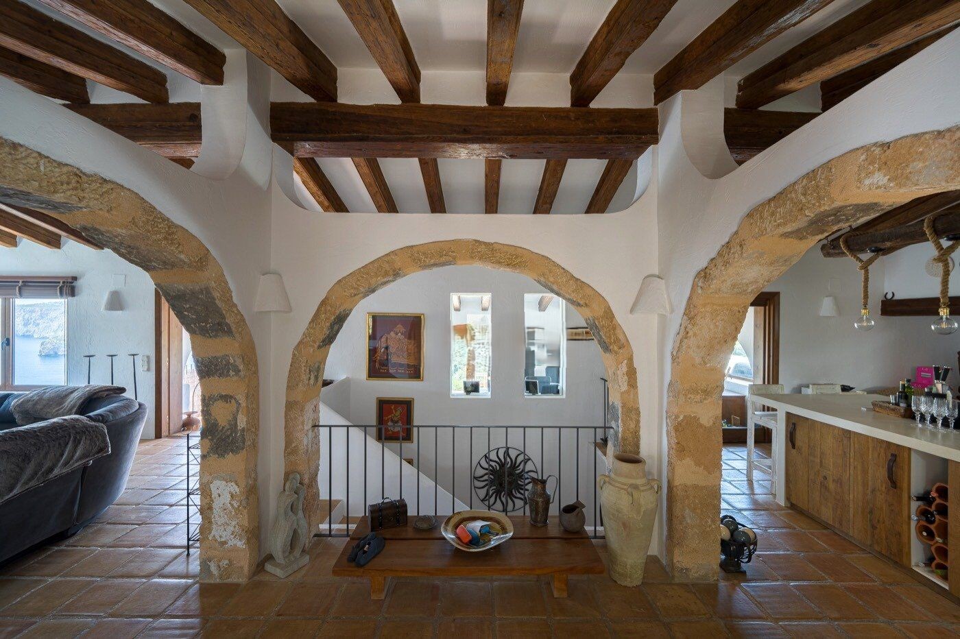 Mediterranean villa i första linjen med imponerande havsutsikt i Javea