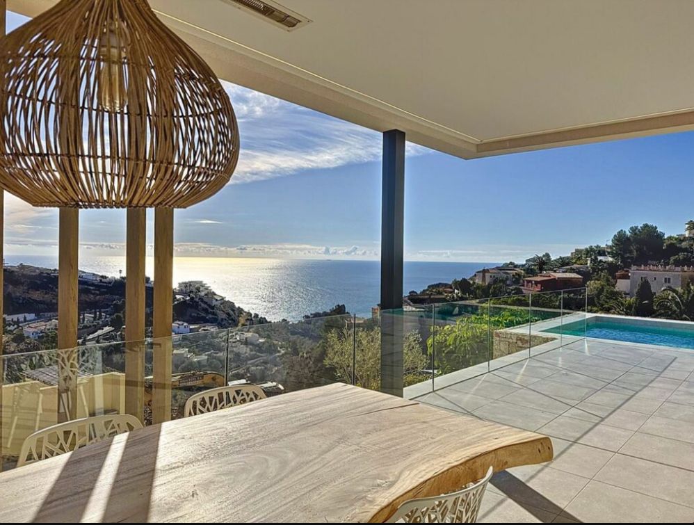 Magnífica villa con vistas al mar
