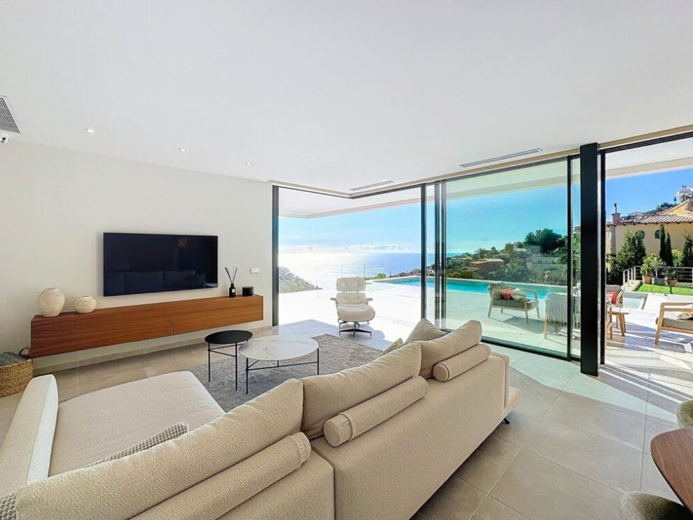 Magnífica villa con vistas al mar