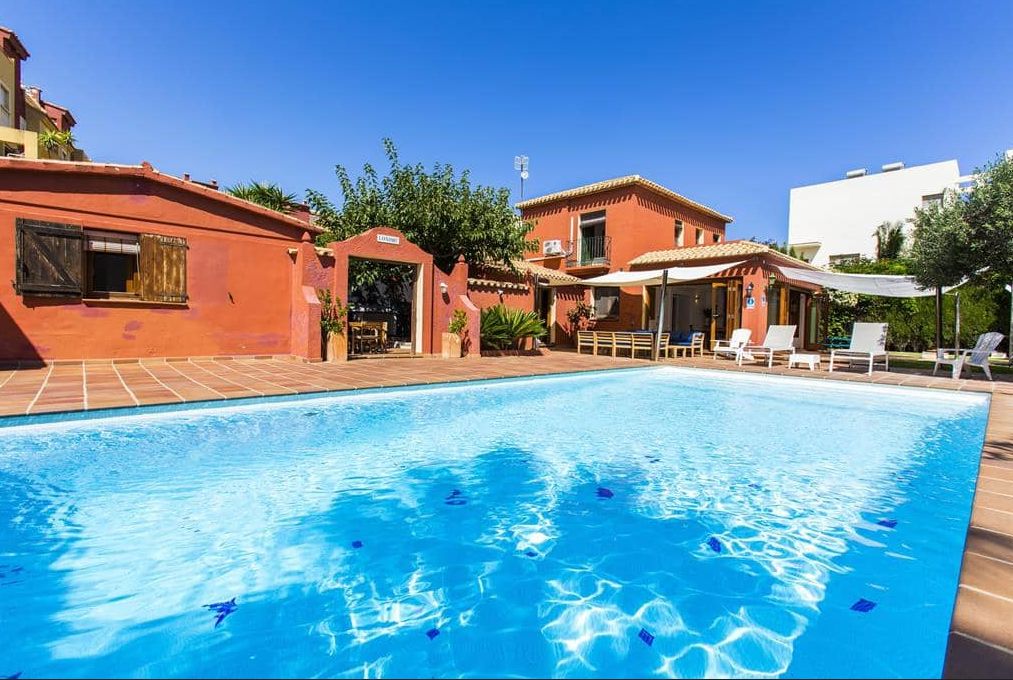 Villa con acceso directo a la playa en Els Molins, Las Marinas, Dénia
