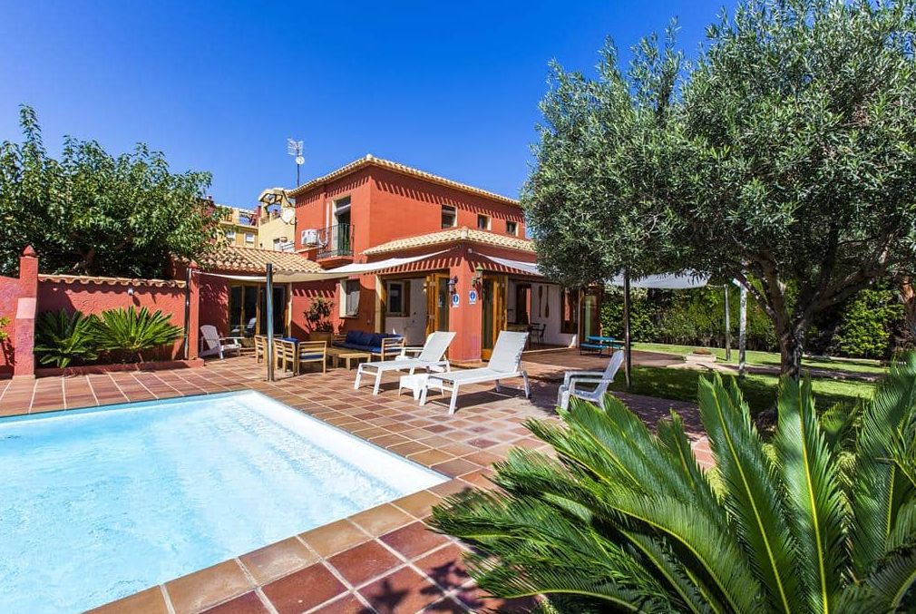 Villa con acceso directo a la playa en Els Molins, Las Marinas, Dénia