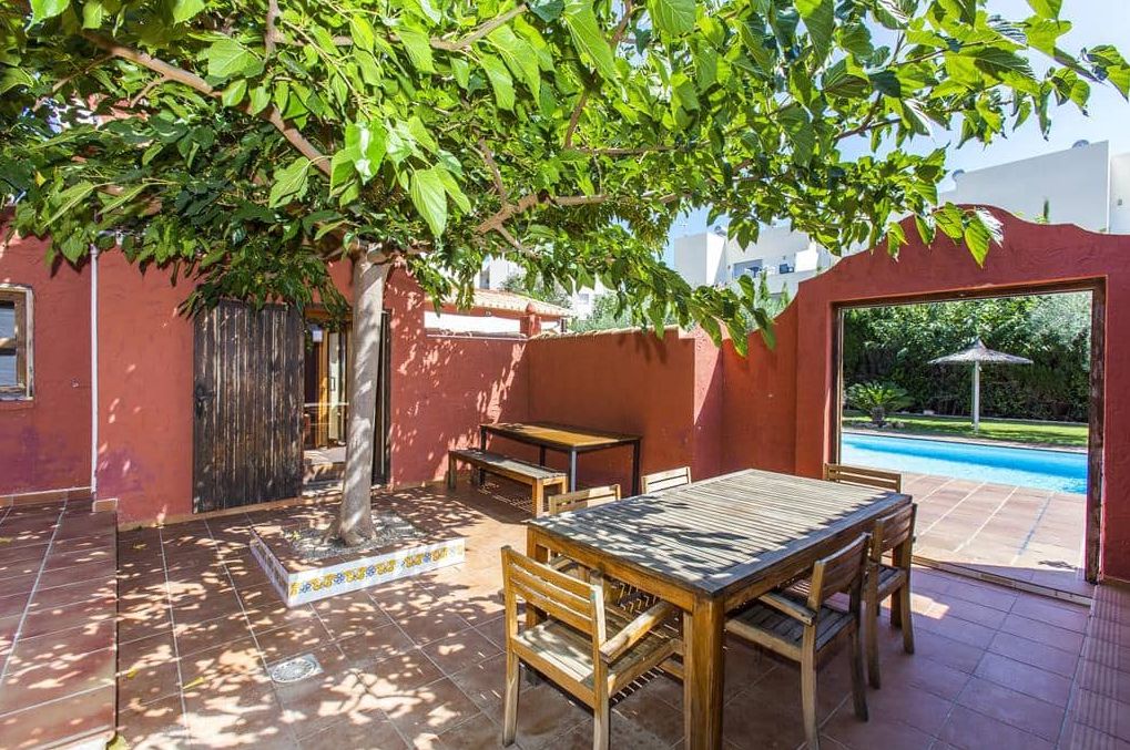 Villa con acceso directo a la playa en Els Molins, Las Marinas, Dénia