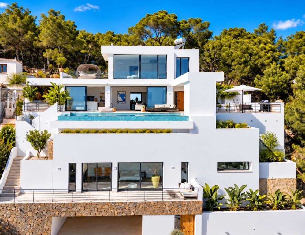 CP1320 - Exklusive Luxusvilla in Moraira mit Panoramablick auf das Meer