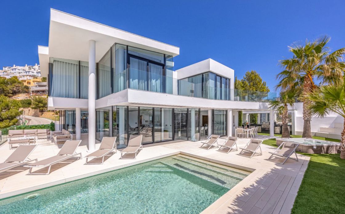CP1321 - Moderne luxe villa in Altea Hills met uitzicht op de Middellandse Zee