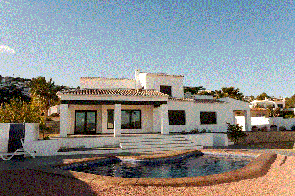 Villa de luxe vue mer à Moraira