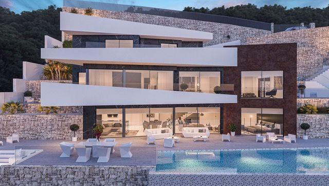 Villa moderne aux prestations de luxe à Benissa