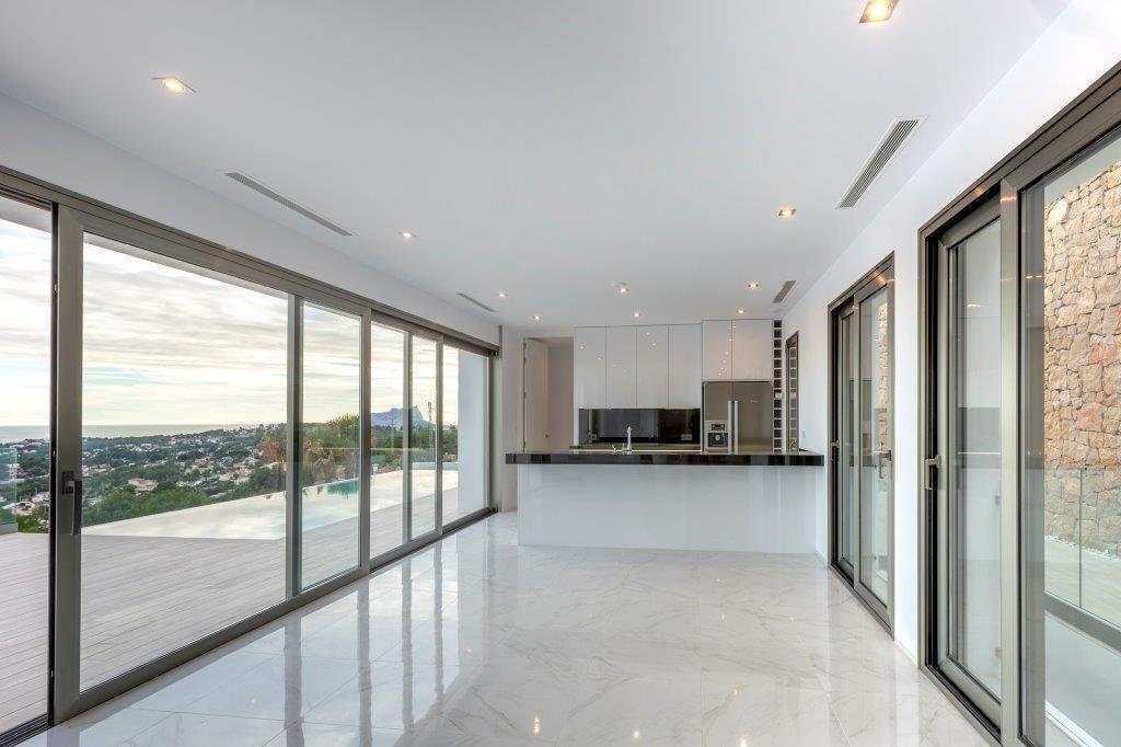 Villa moderne avec vue mer
