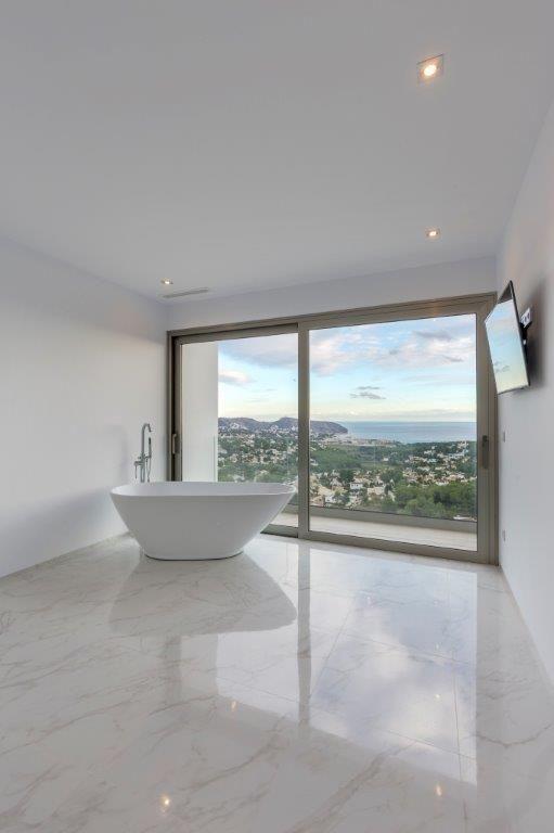 Villa moderne avec vue mer