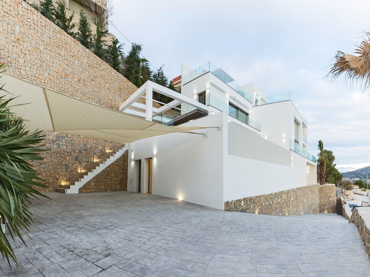 Villa moderne avec vue mer