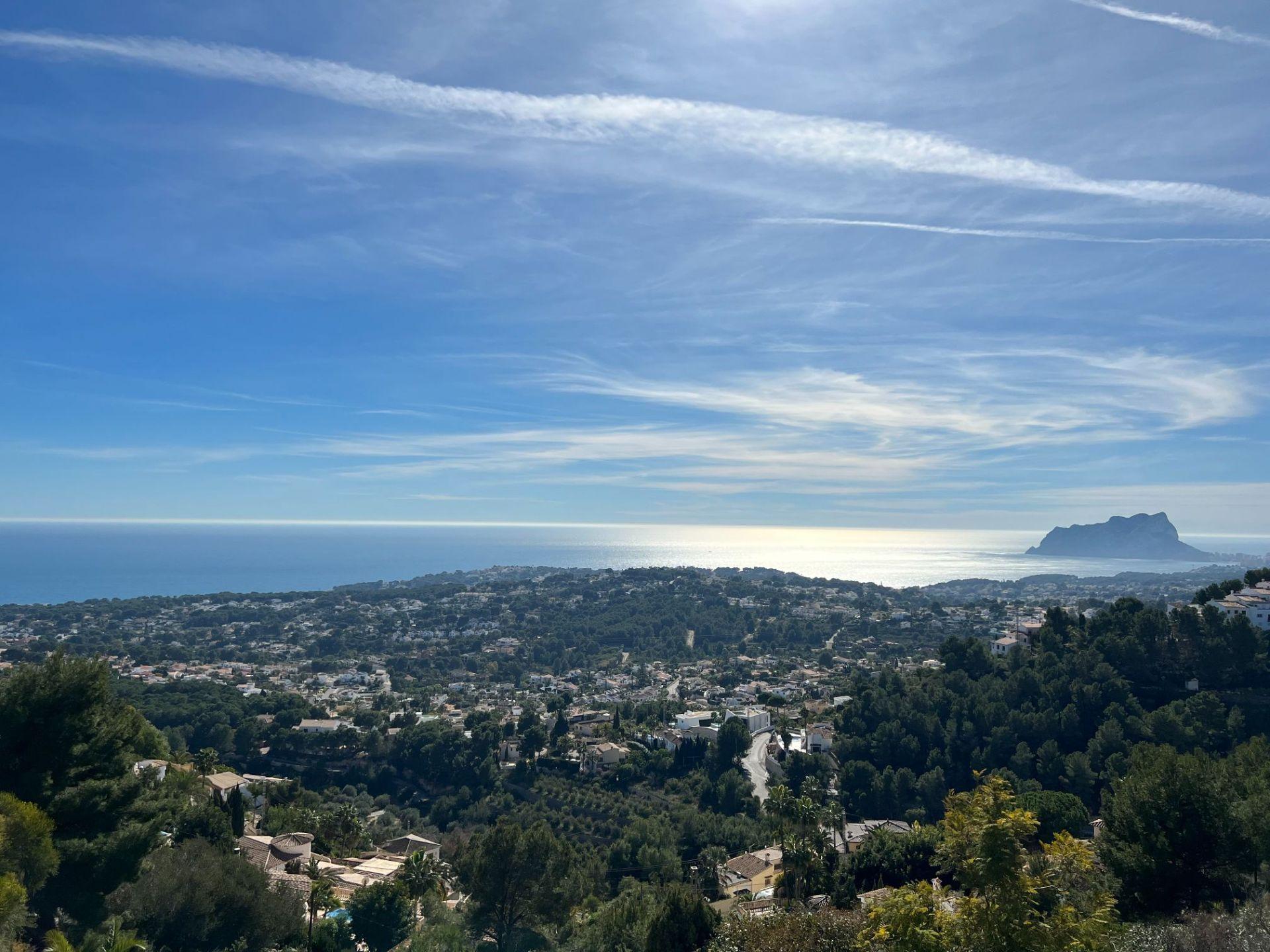 Villa moderne avec vue mer
