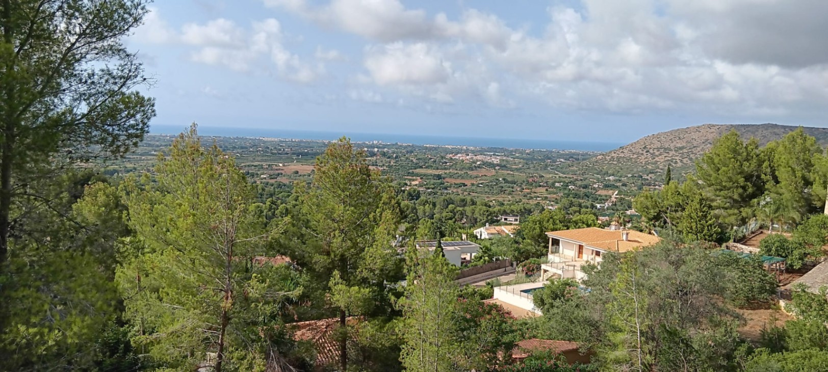 Parcela con vistas panorámicas al Mar en Dénia - La Sella Golf