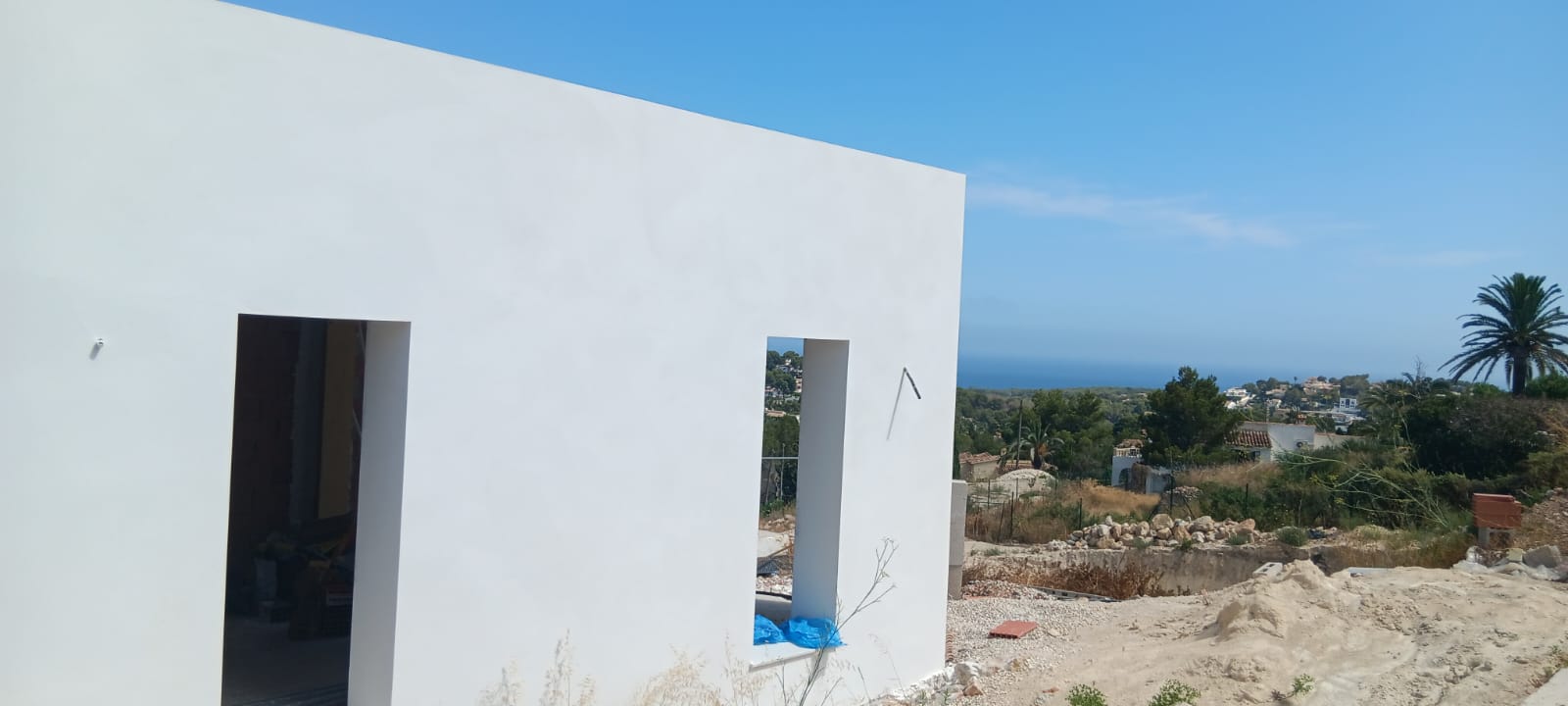 Villa moderne avec vue sur la mer à Moraira
