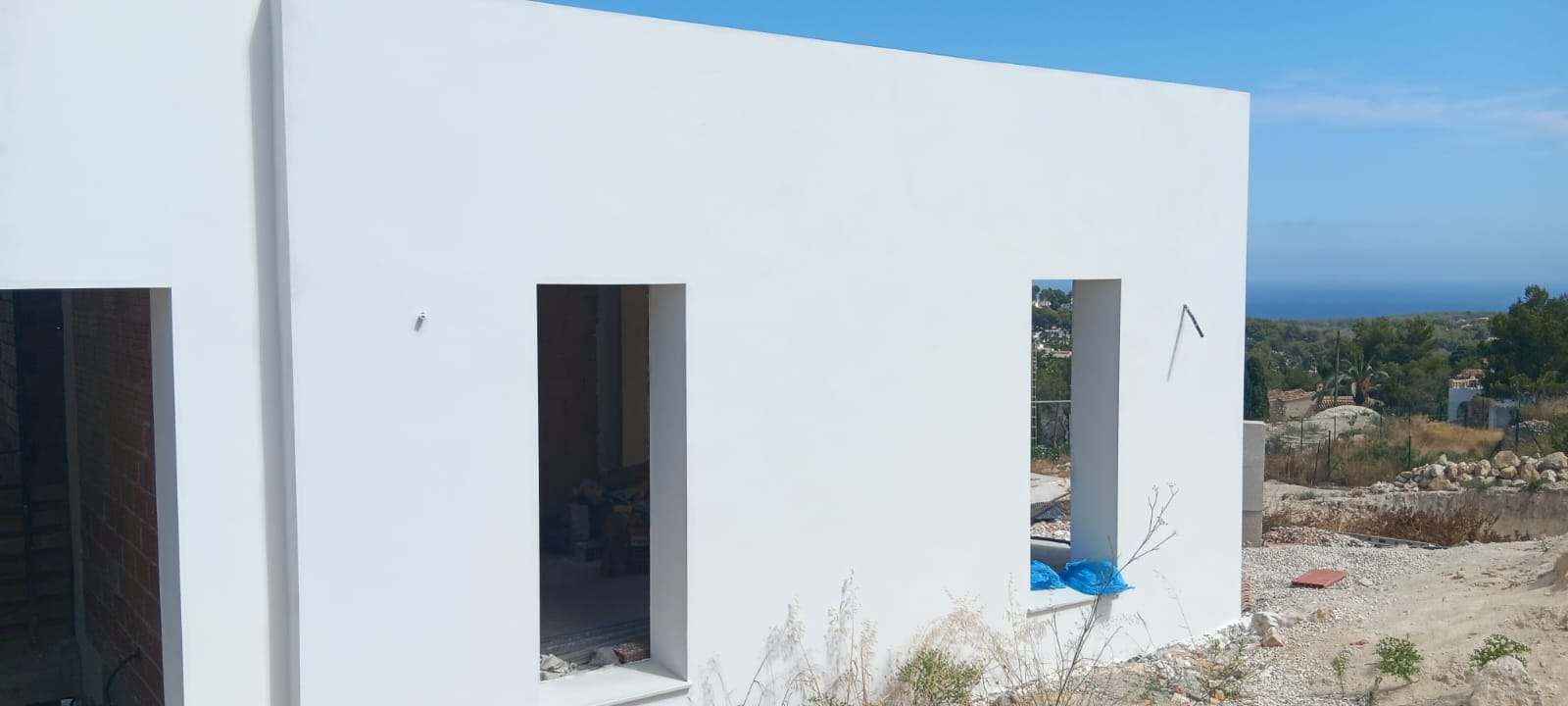 Villa moderne avec vue sur la mer à Moraira