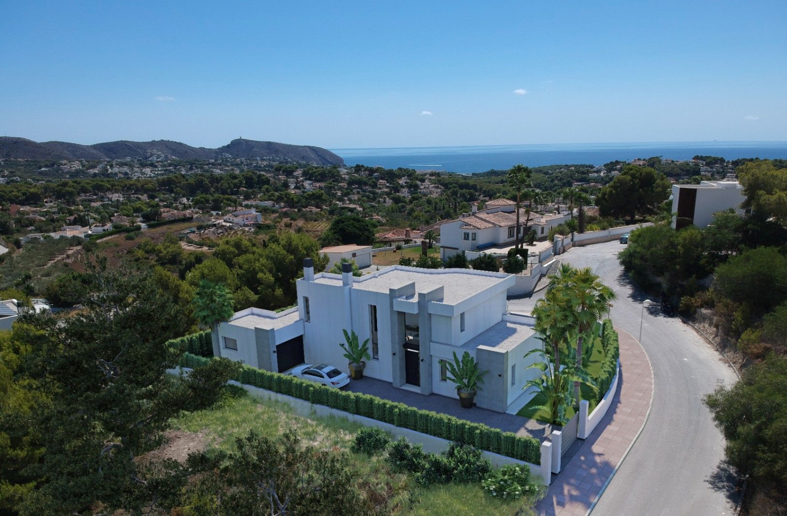 villa de luxe à Moraira avec vue sur la mer