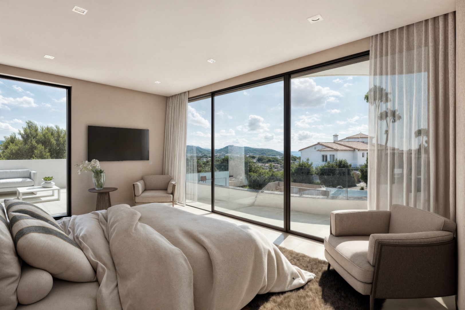 villa de luxe à Moraira avec vue sur la mer