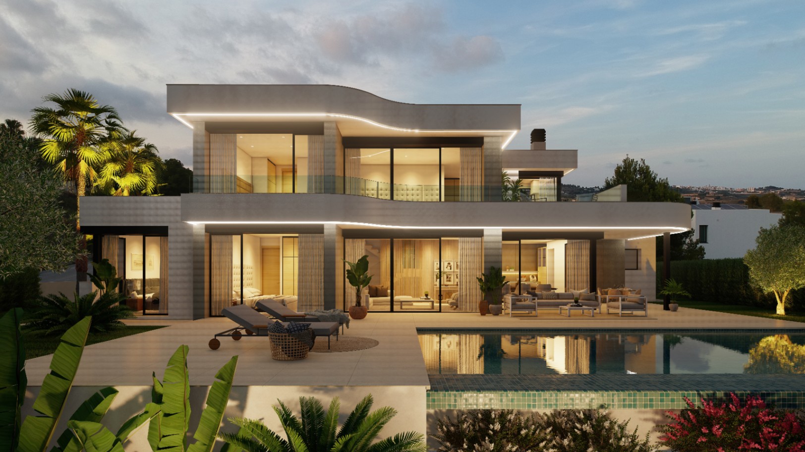 villa de luxe à Moraira avec vue sur la mer