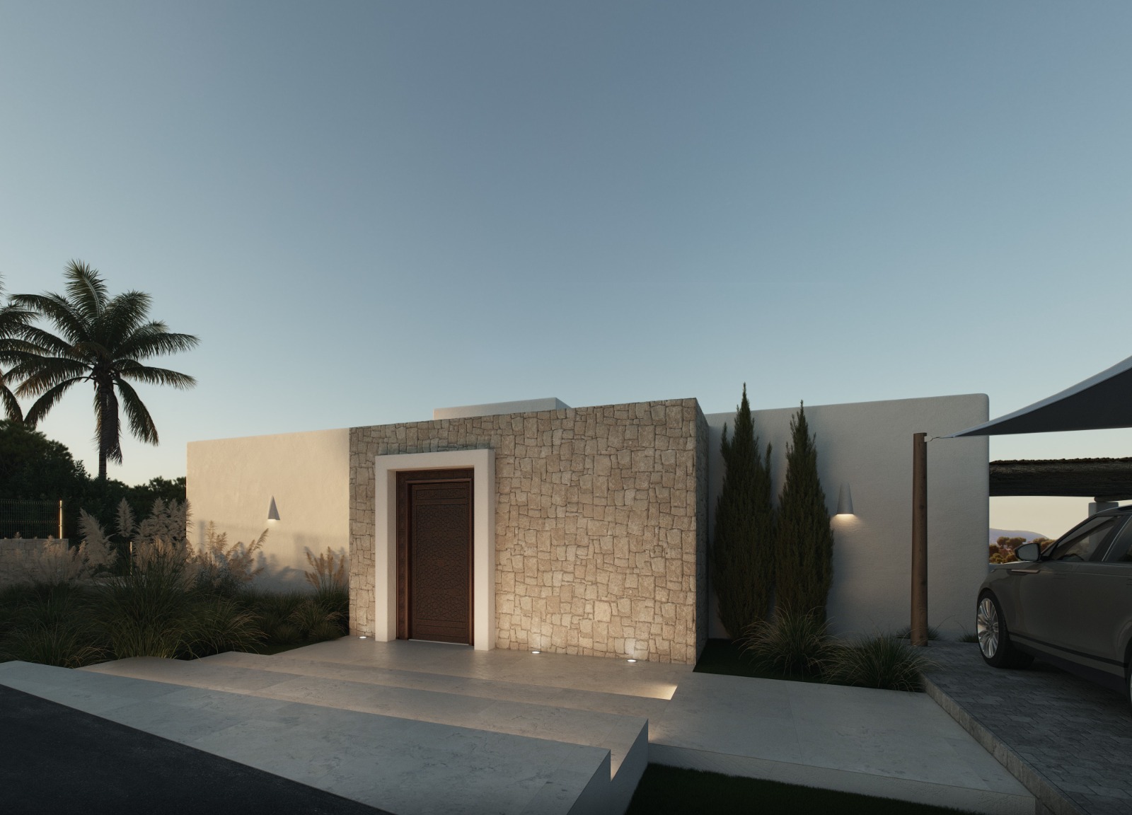 villa de lujo en Moraira con vistas al Mar