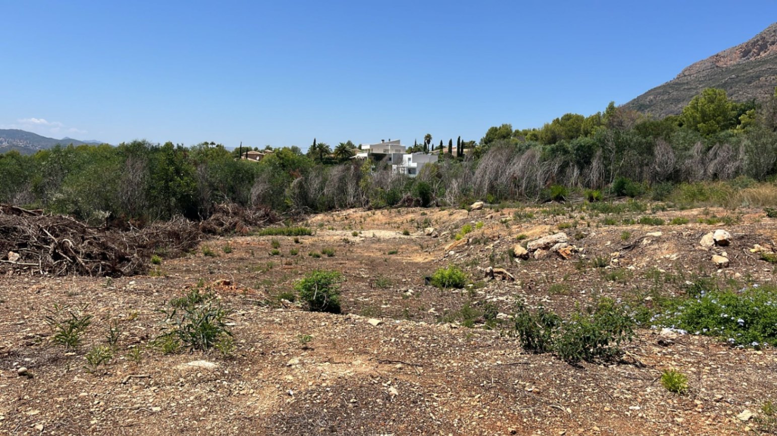 Parsel i Jávea - Montgó-området, sørvendt med panoramautsikt