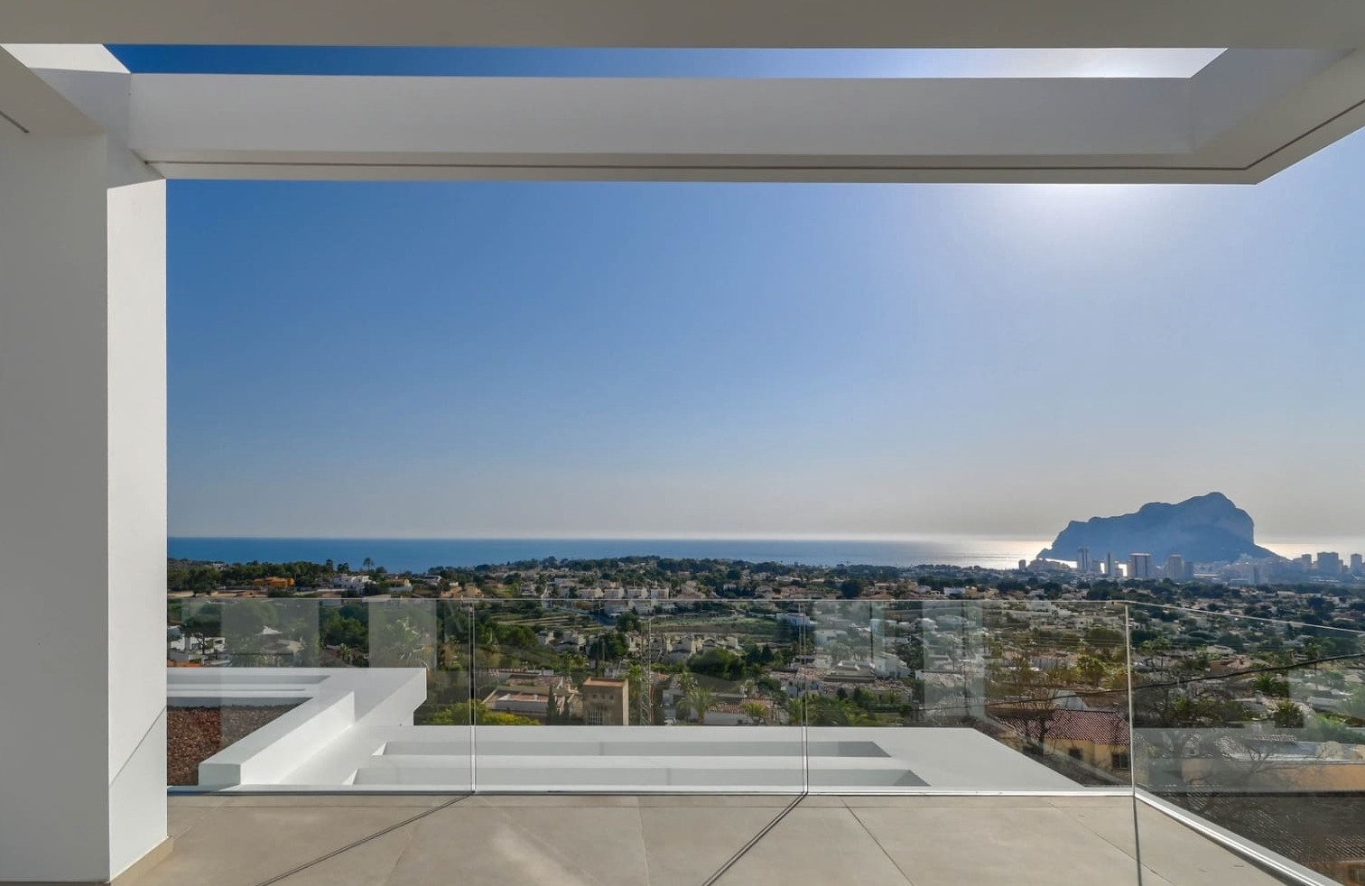 Chalet neuf avec vue sur la mer à Calpe