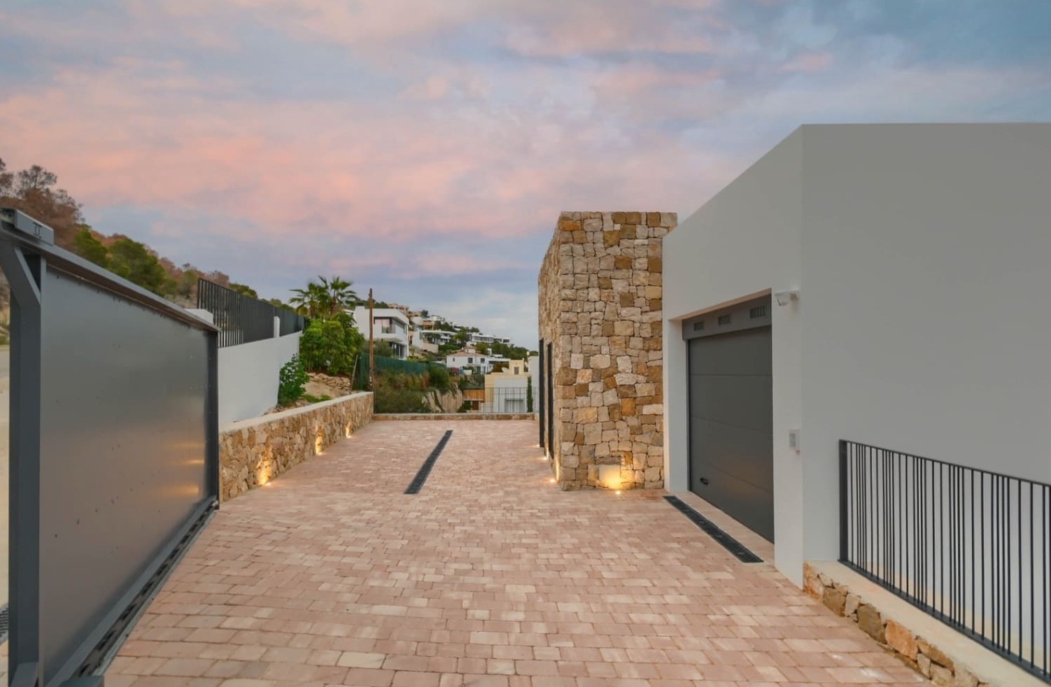 Chalet neuf avec vue sur la mer à Calpe