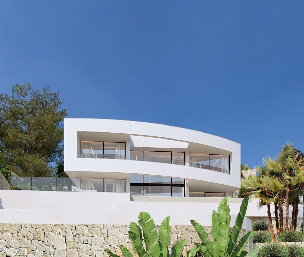 VILLA MIT MEERBLICK IM BAU IN CALPE
