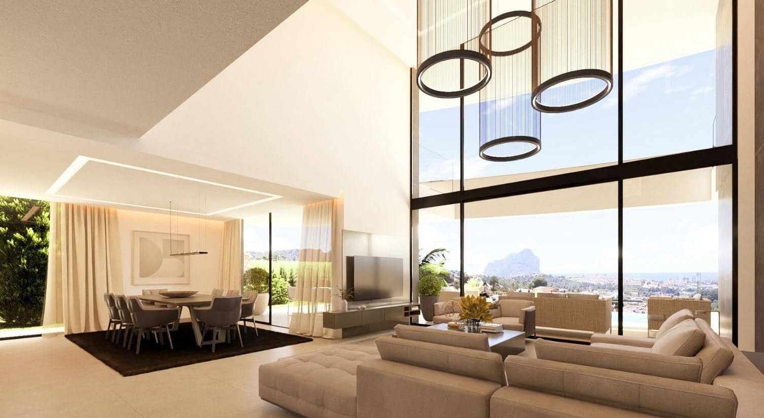 VILLA MIT MEERBLICK IM BAU IN CALPE
