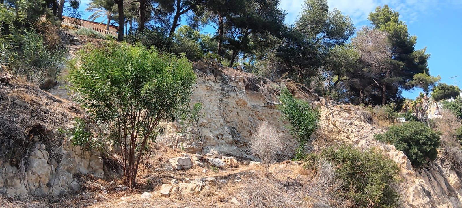 Tomter med havsutsikt i Moraira Benimeit