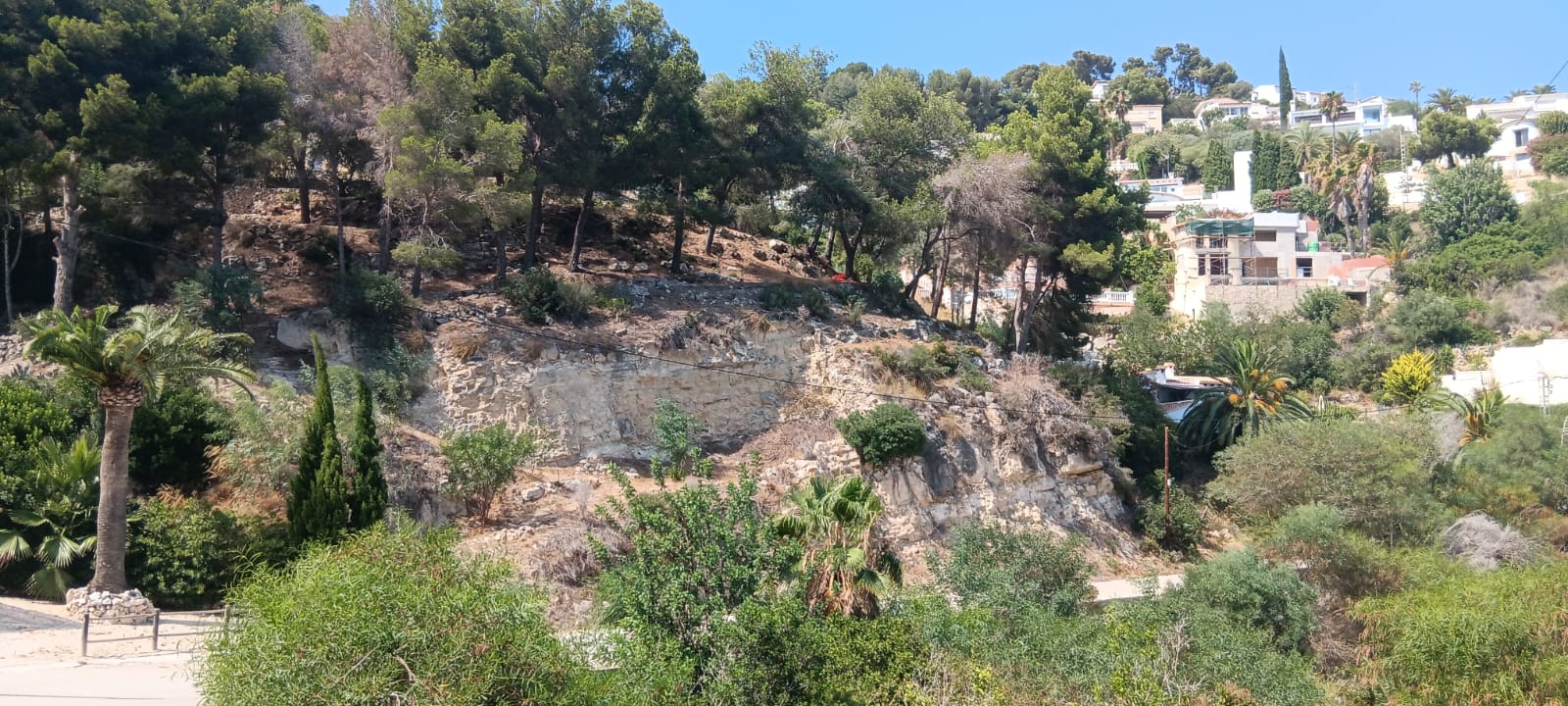 Tomter med havsutsikt i Moraira Benimeit