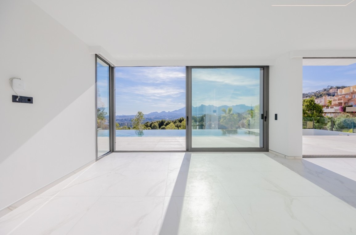 Villa de luxe avec vue panoramique sur la mer à Altea Hills