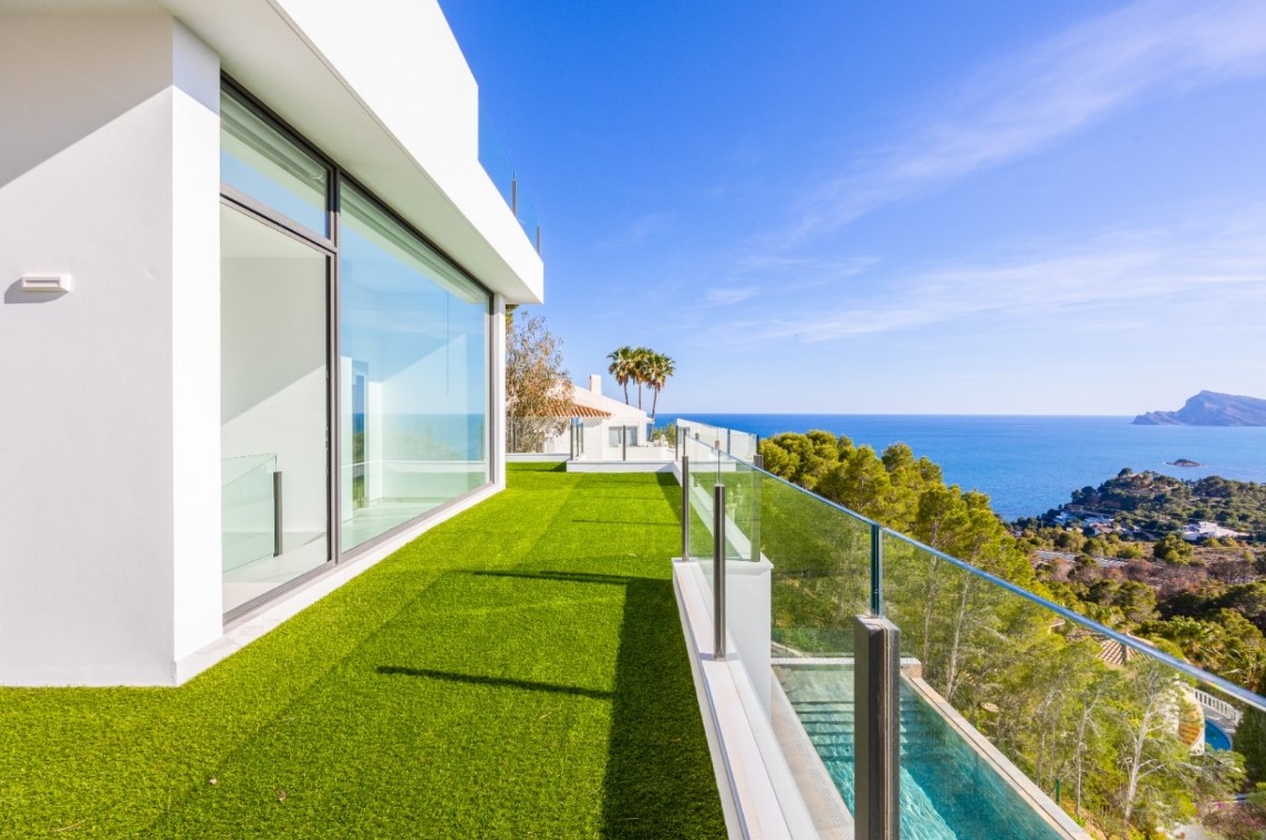 Villa de luxe avec vue panoramique sur la mer à Altea Hills