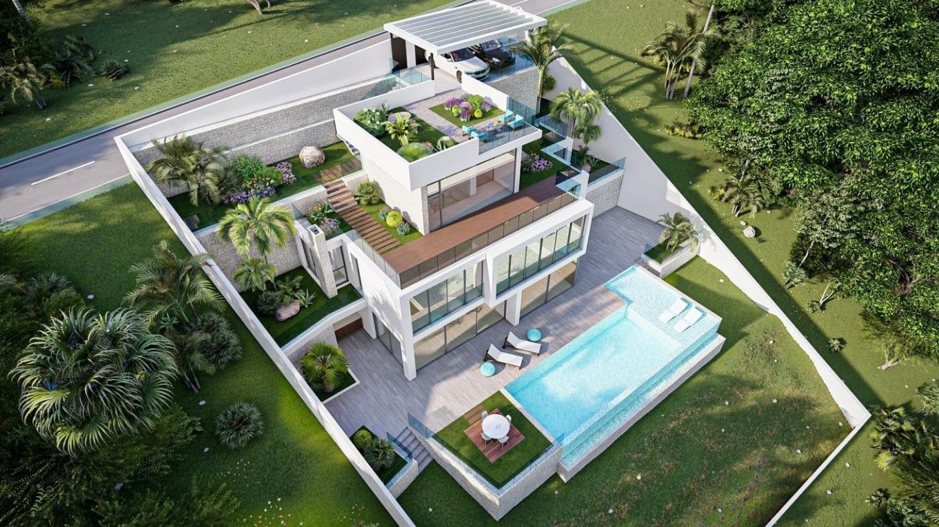 Villa de luxe avec vue panoramique sur la mer à Altea Hills