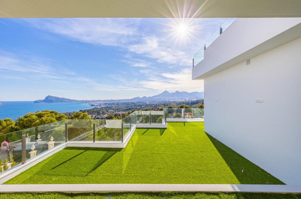 Villa de luxe avec vue panoramique sur la mer à Altea Hills