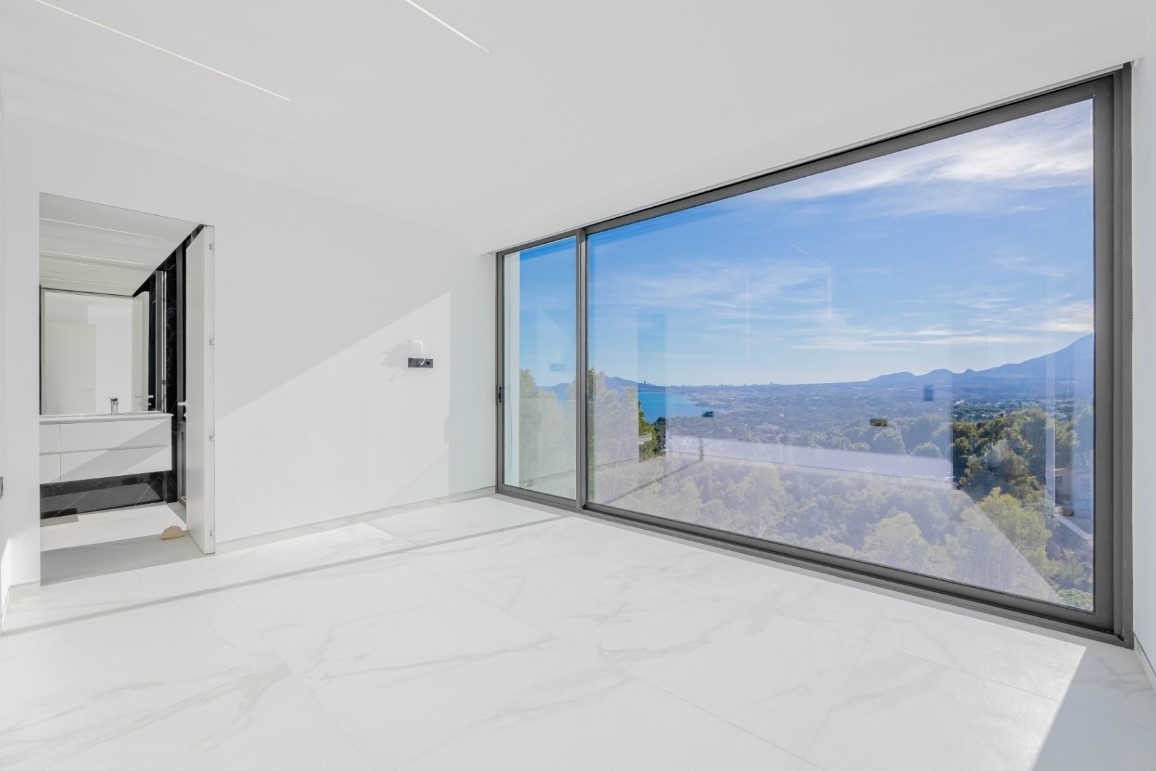Villa de luxe avec vue panoramique sur la mer à Altea Hills
