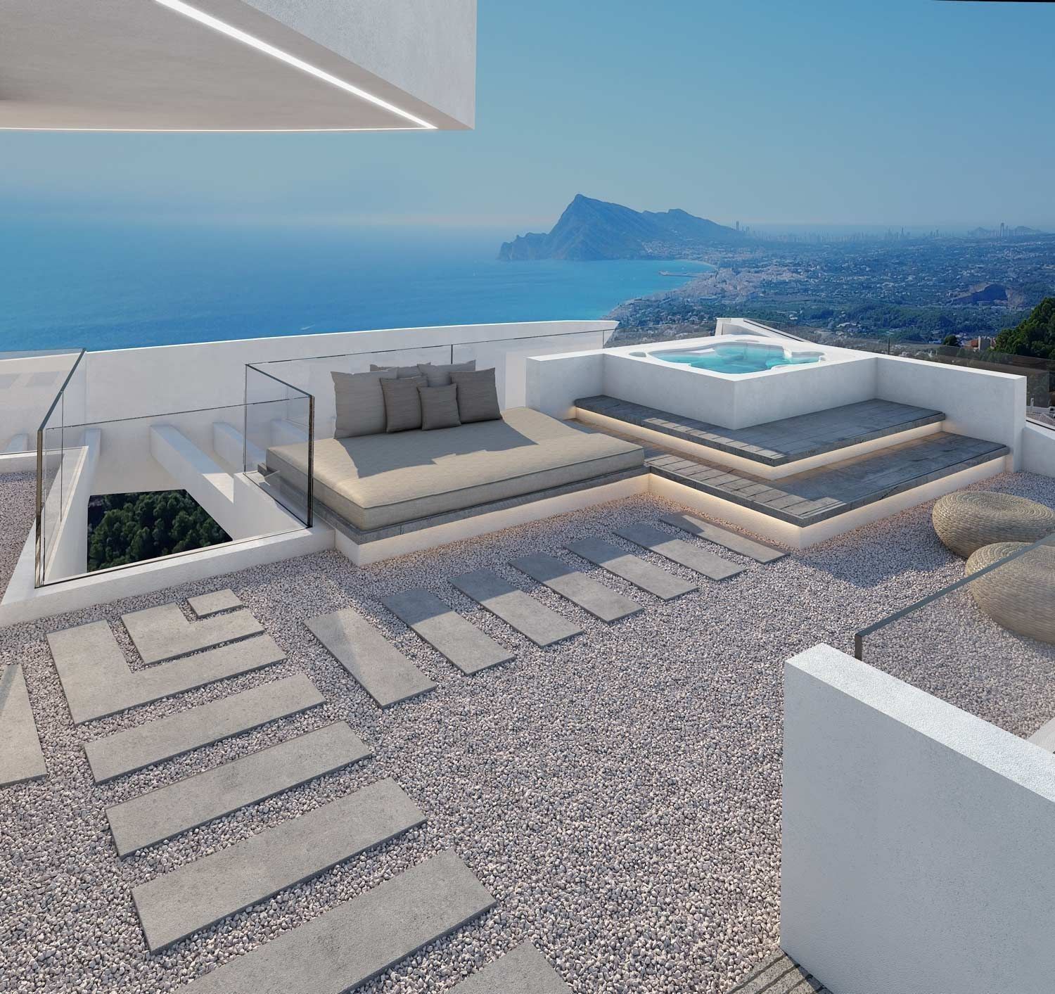 Villa à vendre avec 4 chambres et piscine à Altea