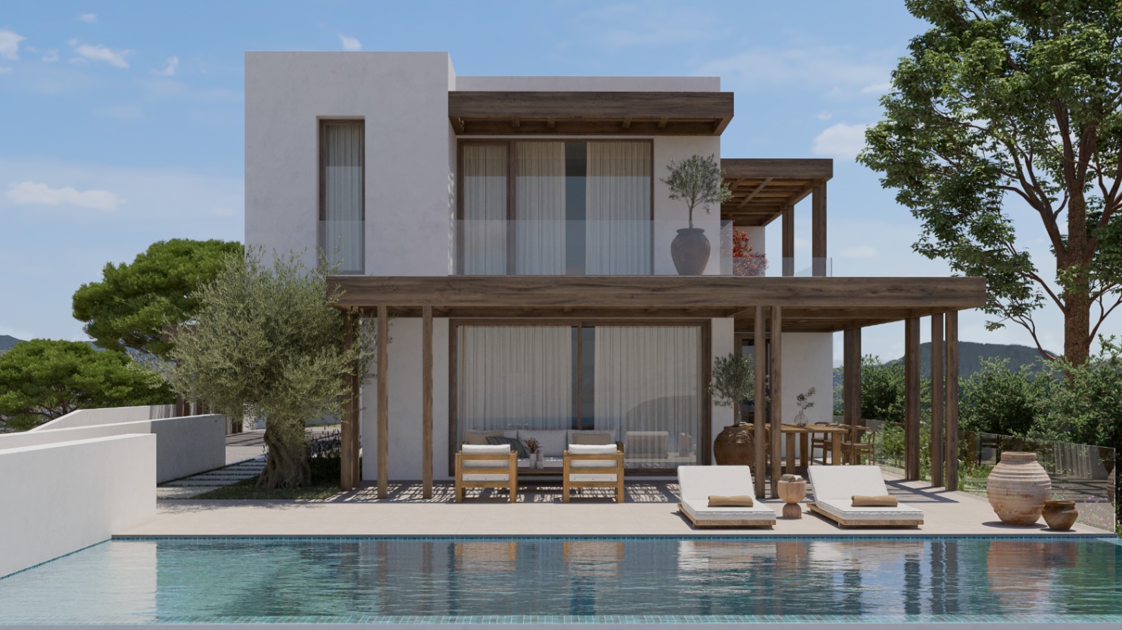 CP1062 - Modern villa with sea views for sale in Moraira