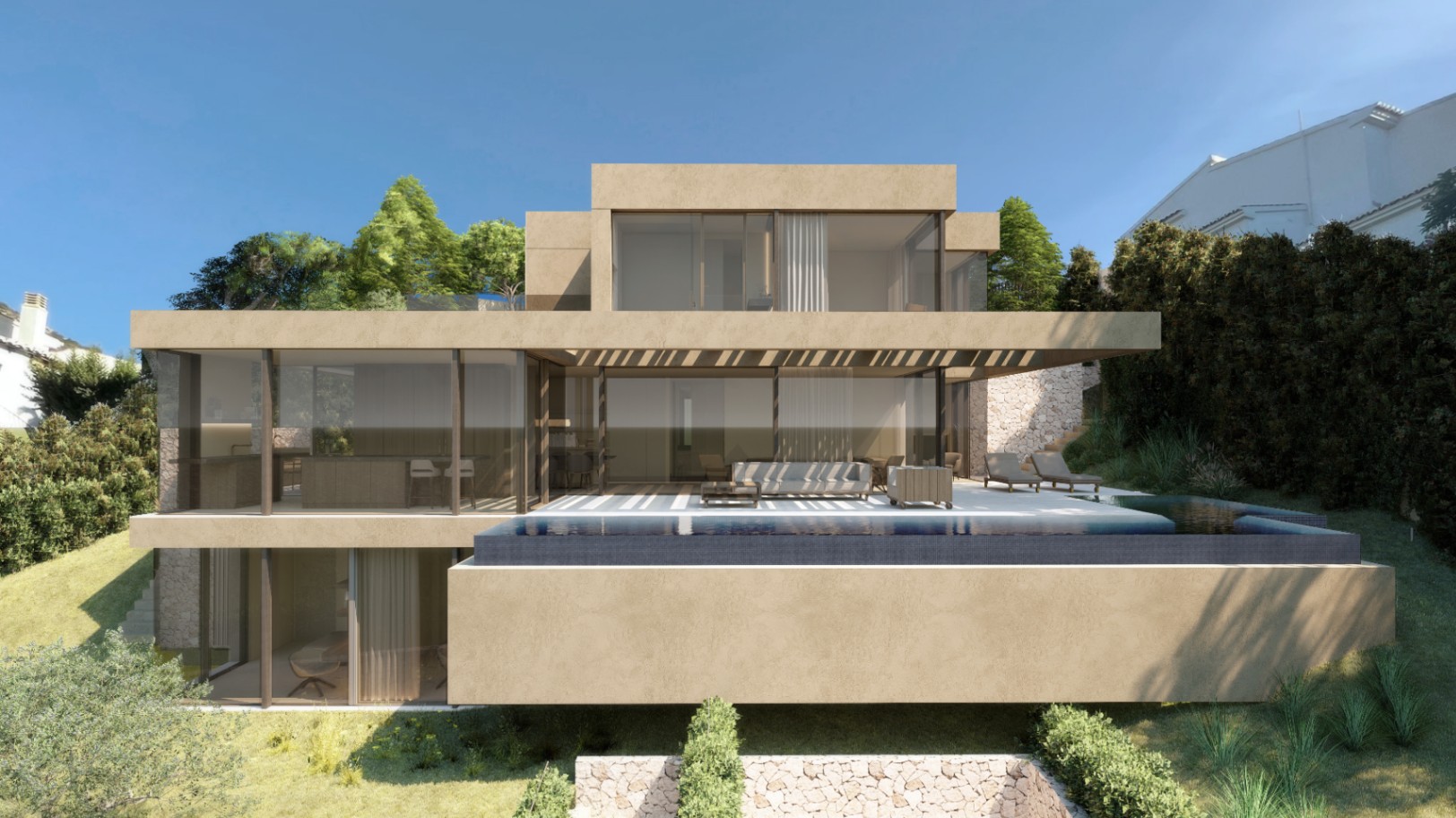 Villa spectaculaire de 5 chambres avec piscine à Moraira.